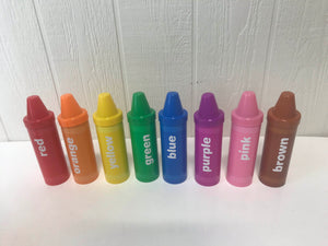 Learning Resources Rainbow Sorting Crayons