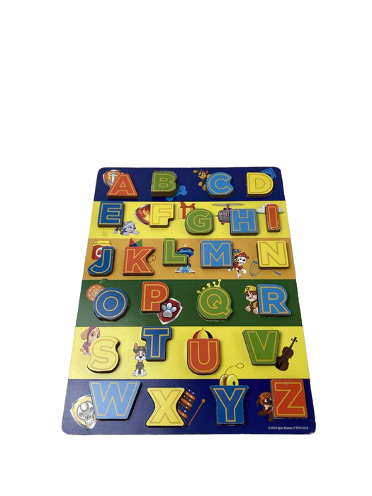 used Nickelodeon PAW Patrol Wood Block Puzzle