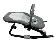 Shop Baby Delight Go with Me Aura Deluxe Portable Rocker & Bouncer, Quilted Charcoal Tweed at GoodBuy Gear