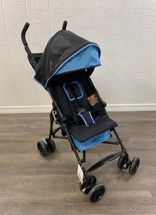 used Summer Infant 3D Mini Stroller, 2021, Blue/Black