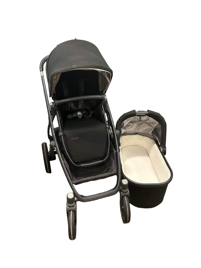 uppababy 2017 vista stroller jake UPPAbaby VISTA Stroller, Jake (Black), 2017