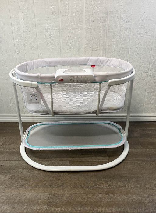 used Fisher Price Smart Connect Soothing Motions Bassinet