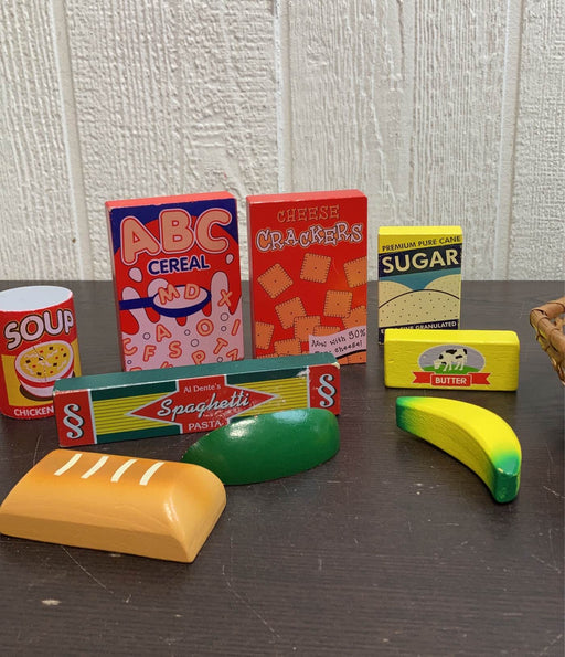 secondhand BUNDLE Wooden Play Food Sets