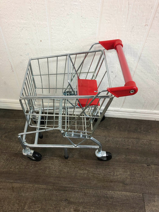 secondhand Melissa & Doug Toy Shopping Cart