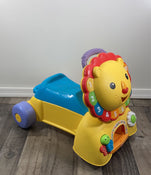 secondhand Fisher Price 3-in-1 Sit, Stride, and Ride Lion Toy