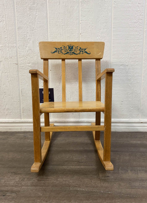 used Child’s Wooden Rocking Chair