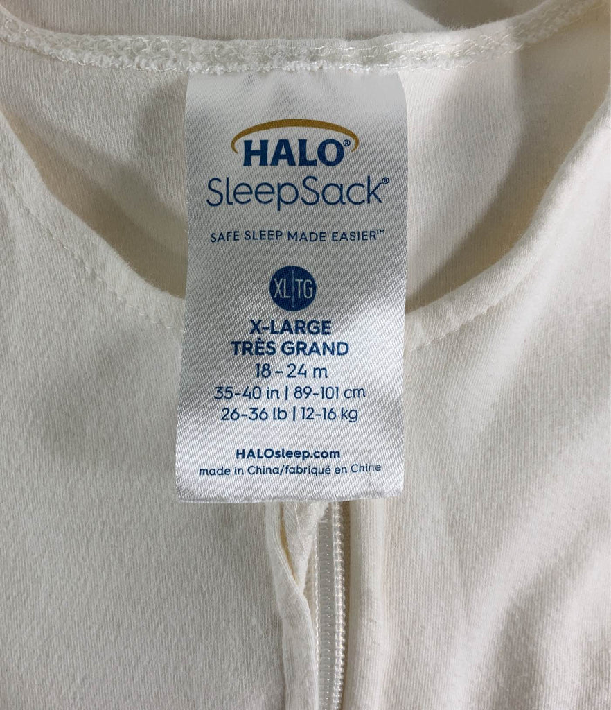 Halo Cotton Sleepsack, XL, Cream