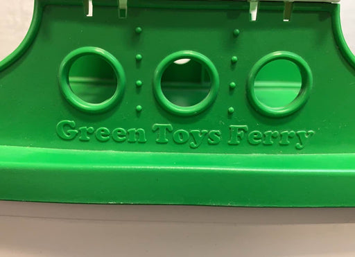 secondhand Green Toys Ferry Boat, Green and White