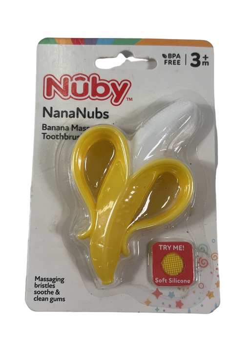 used Nuby Nananubs Banana Massaging Toothbrush