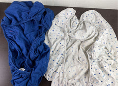 used BUNDLE Fitted Crib Sheets