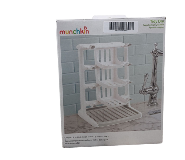 Munchkin Tidy Dry Space Saving Baby Bottle Drying Rack