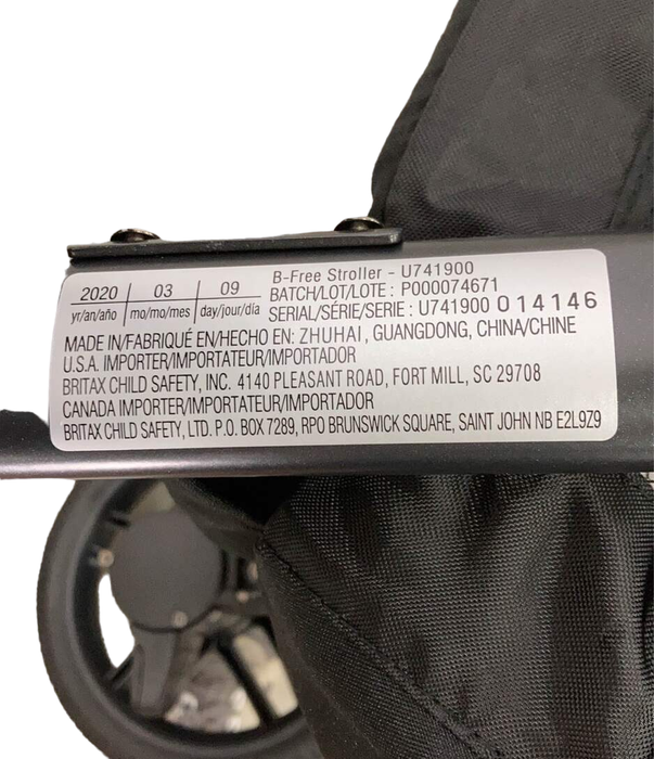Shop Britax B-Free & B-Safe Gen2 FlexFit Travel System, Midnight, 2020 at GoodBuy Gear