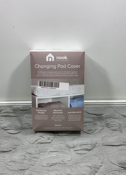 Shop Nook Pebble Changing Pad Cover, Misty at GoodBuy Gear
