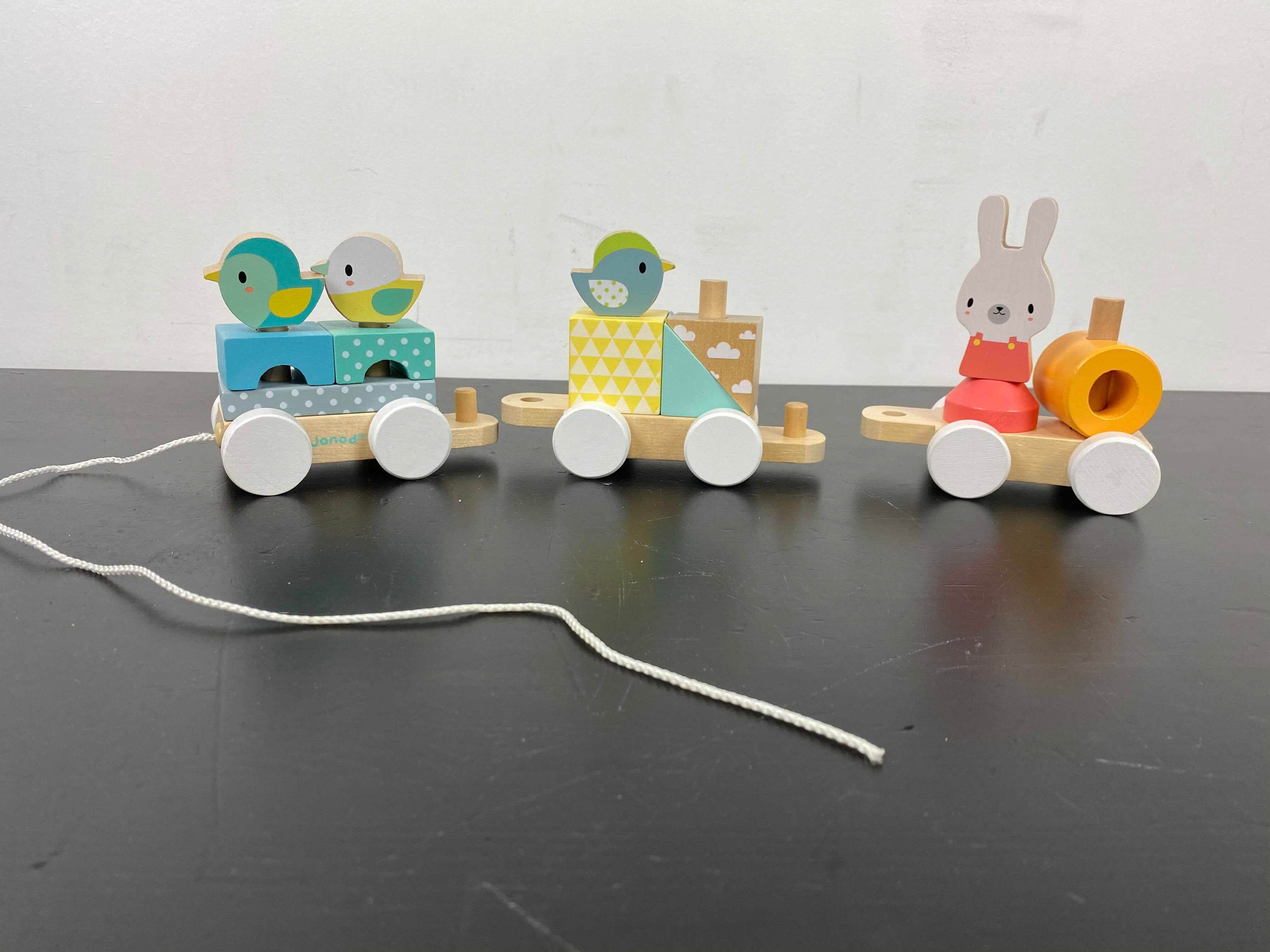 Baby Toys Janod Zigolo's Pull-along Fox - Brainbow