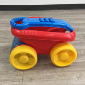 used Mega Bloks First Builders Block Scooping Wagon