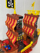 secondhand Fisher Price Imaginext Adventure Pirate Ship