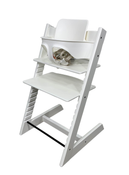 secondhand Stokke Tripp Trapp Complete High Chair, White, Silver Star