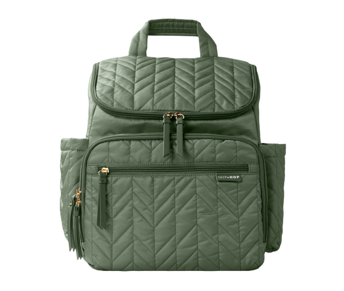 Skip Hop Forma Backpack Diaper Bag, Dark Sage