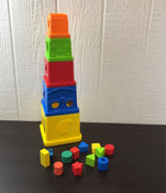 secondhand Melissa & Doug K’s Kids Stacking Blocks