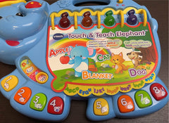 secondhand VTech Touch And Teach Elephant