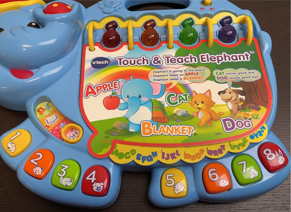 secondhand VTech Touch And Teach Elephant