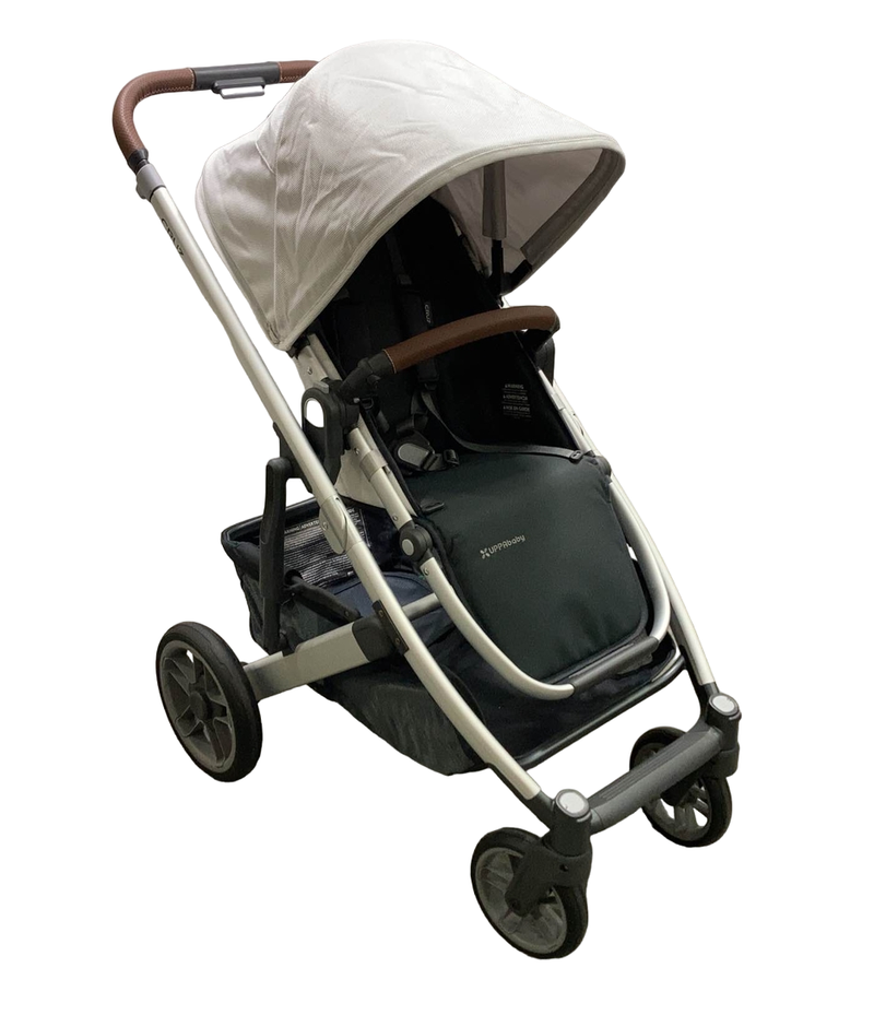 UPPAbaby CRUZ V2 Stroller, Bryce (White Marl), 2022