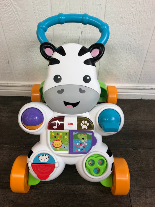 used Fisher Price Learn With Me Zebra Walker