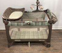 used Graco Pack 'n Play Playard with Infant Bassinet & Changer