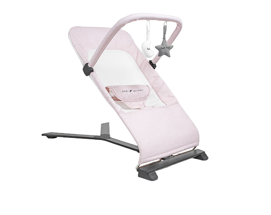 Baby Delight Go With Me Alpine Deluxe Portable Bouncer, Peony Pink