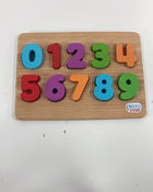 secondhand Chuckle And Roar ABC's & 123s Wood Puzzle Set