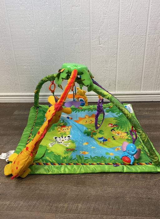 secondhand Fisher Price Rainforest 1-2-3 Musical Gym