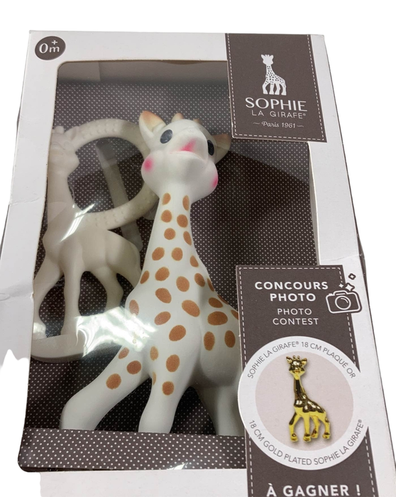 secondhand Sophie La Giraffe And So’Pure Teether Gift Set