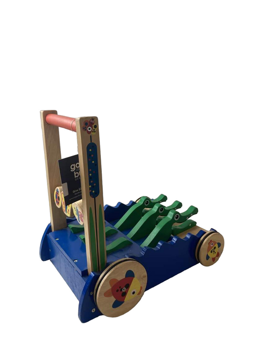 secondhand Melissa & Doug Chomp and Clack Alligator Push Toy