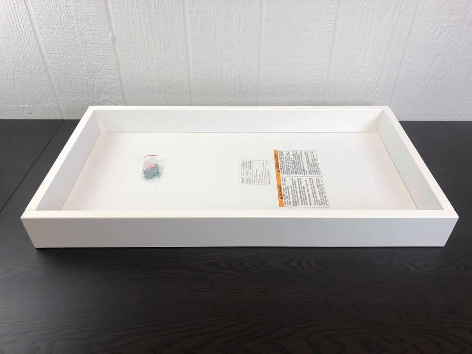 used Million Dollar Baby Universal Removable Changing Tray, White