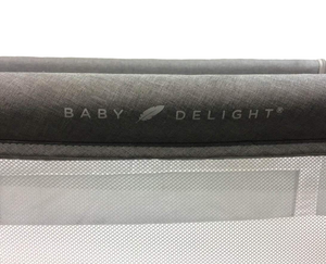 Baby Delight Beside Me Wink Bassinet & Bedside Sleeper, Pebble Grey