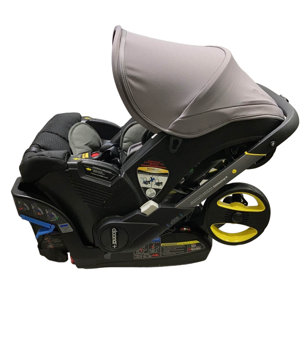 secondhand Doona Infant Car Seat & Stroller Combo, 2022, Grey Hound