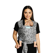 used Moby Wrap Baby Carrier, Night Leopard