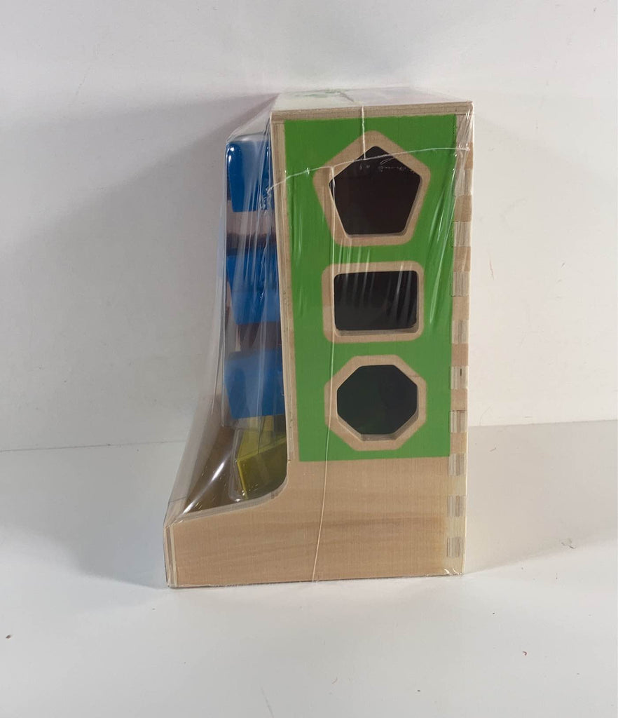 Melissa & Doug Color Blocks Wooden Shape Sorter