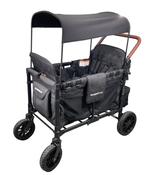 used Wonderfold W4 Luxe Quad Stroller Wagon, 2023, Volcanic Black