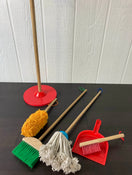 secondhand Melissa & Doug Let's Play House! Dust, Sweep & Mop