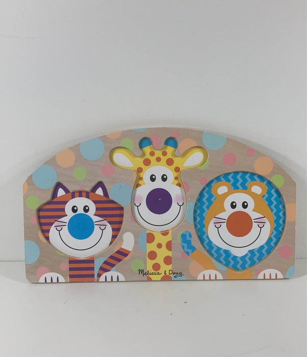 used Melissa & Doug Jumbo Knob Puzzle