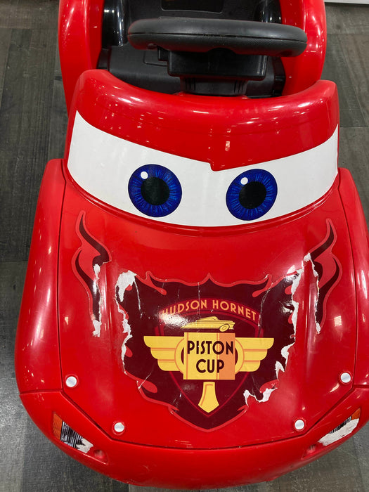 secondhand Power Wheels Disney Pixar Lightening McQueen Ride-On