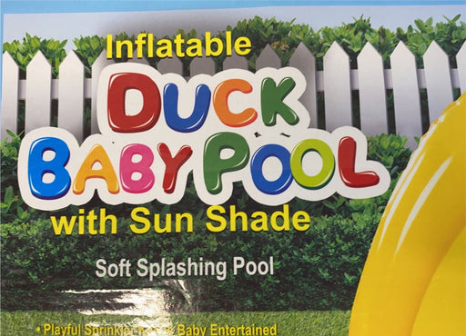 secondhand Splash & Play Inflatable Duck Pool