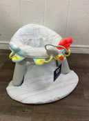 used Skip Hop 2-in-1 Sit-up Activity Baby Chair, Silver Cloud Lining