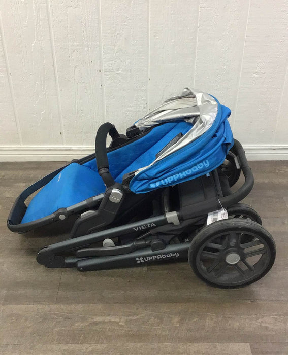UPPAbaby VISTA Double Stroller, 2014, Georgie (Marine Blue)