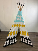 used Crate & Kids Multi Dot Kids Teepee