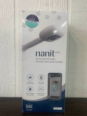 Nanit plus baby monitor and sales sleep tracker