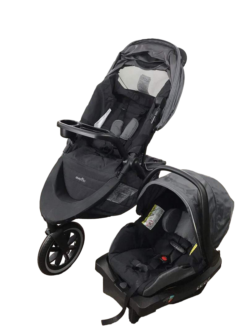 Evenflo Folio3 Stroll Jog Travel System With Litemax 35 Infant Car S