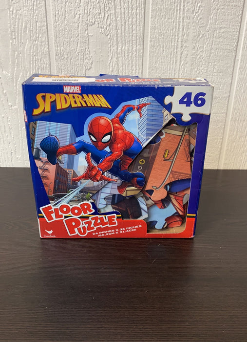 used Marvel Spider-Man 46 Piece Floor Puzzle