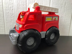 used Mega Bloks Fire Truck Rescue Building Set